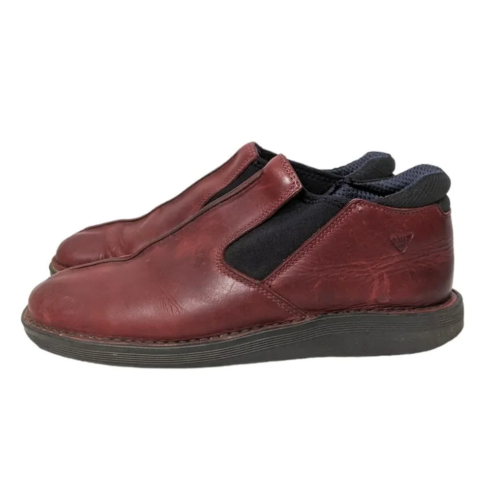 DR MARTENS Leather Flat Slip-On Loafers